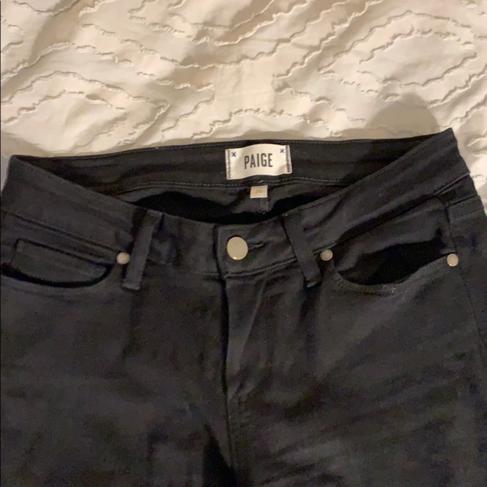 Paige Denim Black Jeans